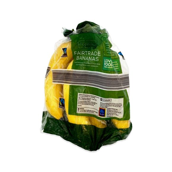 Organic Fairtrade Bananas 6 Pack Organic